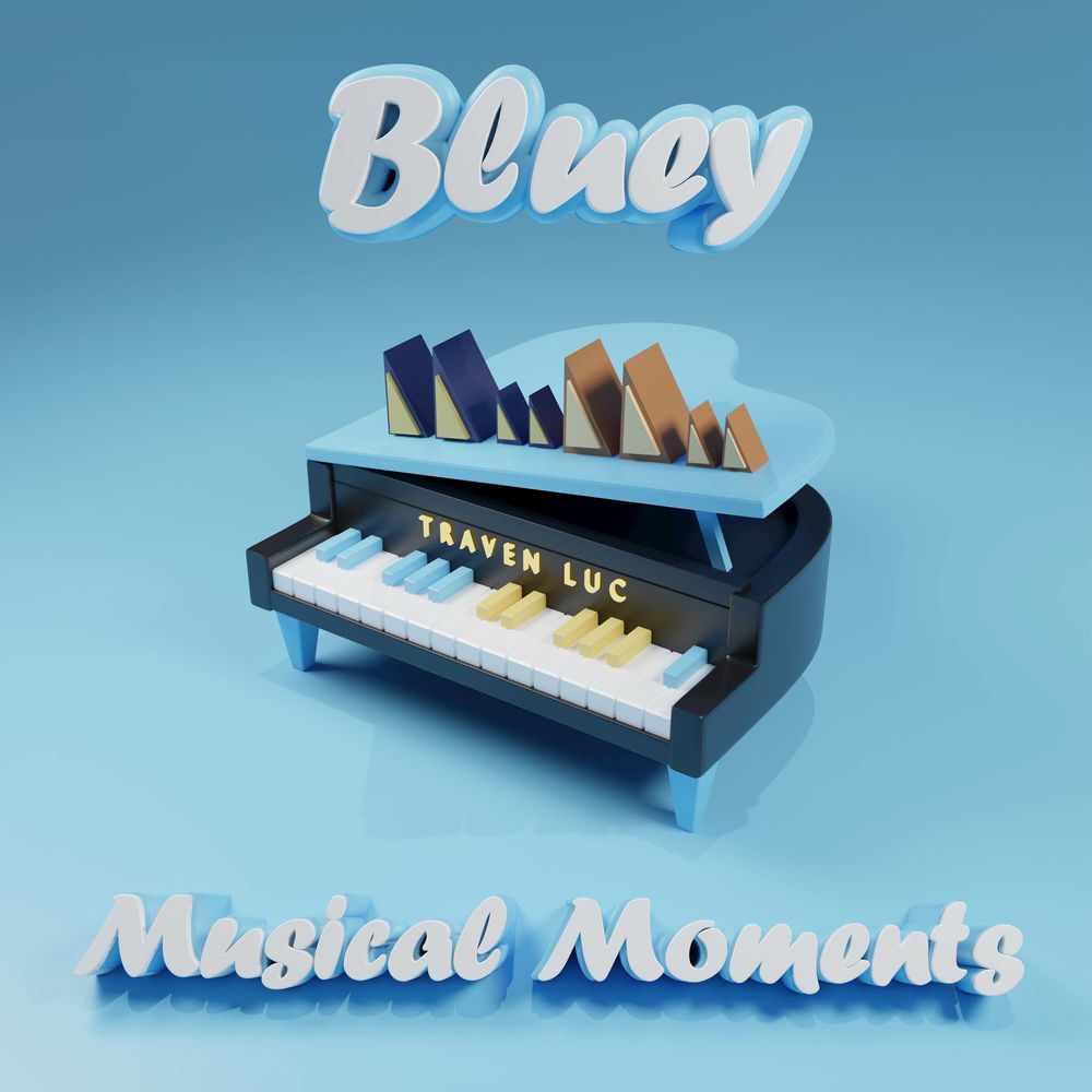 Cover art for Bluey Musical Moments by Traven Luc