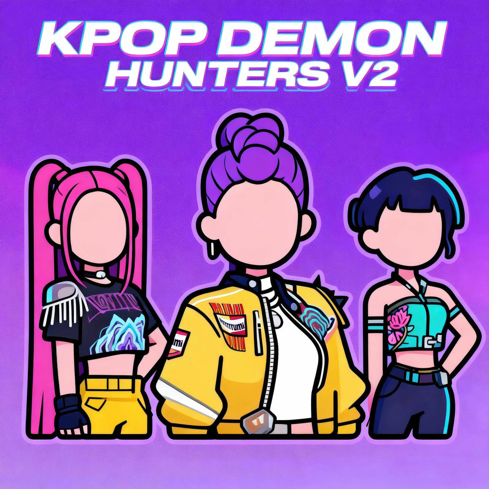 Cover art for KPOP Demon Hunters V2 by Traven Luc
